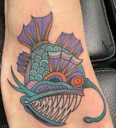 tattoos/ - Traditional angler fish - 144274